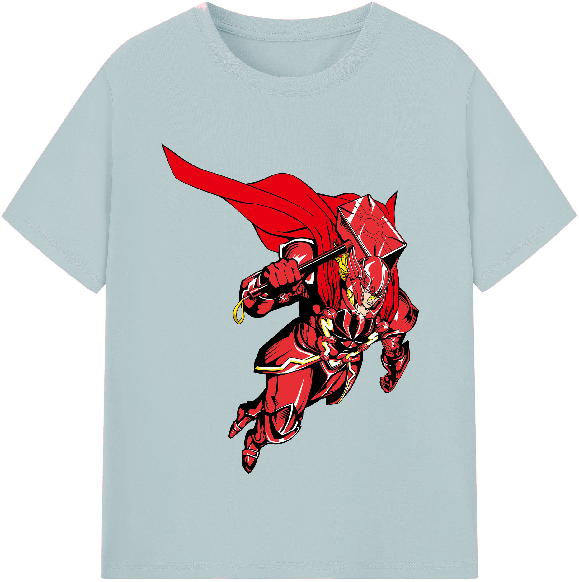 （画像用） アベンジャーズ The Avengers 綿100％半袖Tシャツ（フロントプリント）